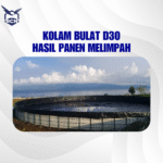 Kolam Bulat Geomembrane Anti Karat - Warna Biru - Gambar 6