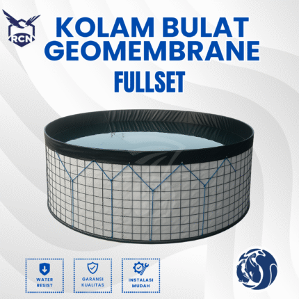 Kolam Bulat Geomembrane Fullset